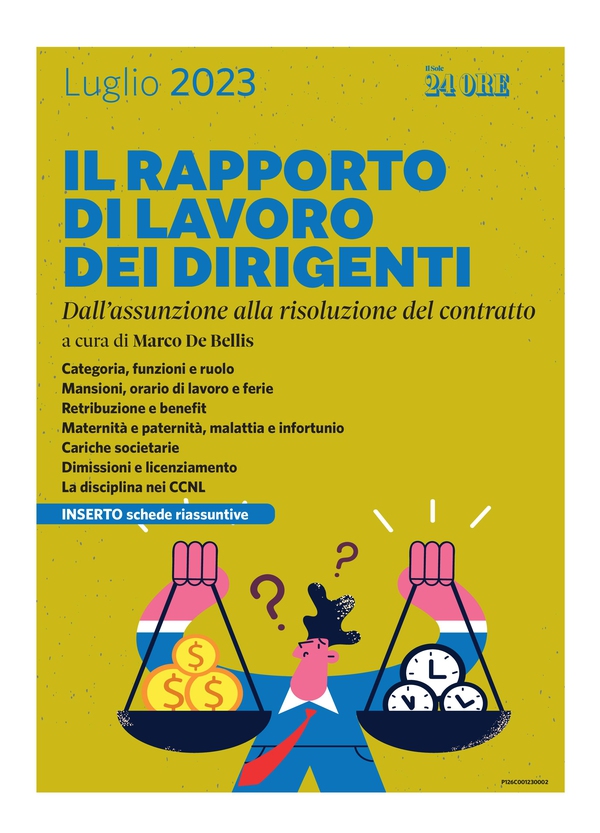 Il rapporto di lavoro dei dirigenti - Librerie.coop Il rapporto di lavoro dei dirigenti - Librerie.coop