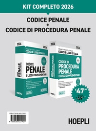 Codice penale e Codice di procedura penale 2026. Kit completo - Librerie.coop