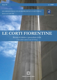 Le corti fiorentine. Rivista di diritto e procedura civile - Librerie.coop
