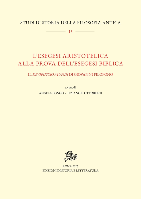 L'esegesi aristotelica alla prova dell'esegesi biblica - Librerie.coop