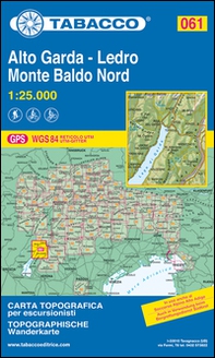 Alto Garda e Ledro. Monte Baldo Nord 1:25.000 - Librerie.coop