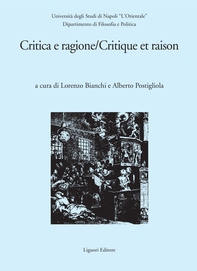 Critica e ragione/Critique et raison - Librerie.coop Critica e ragione/Critique et raison - Librerie.coop