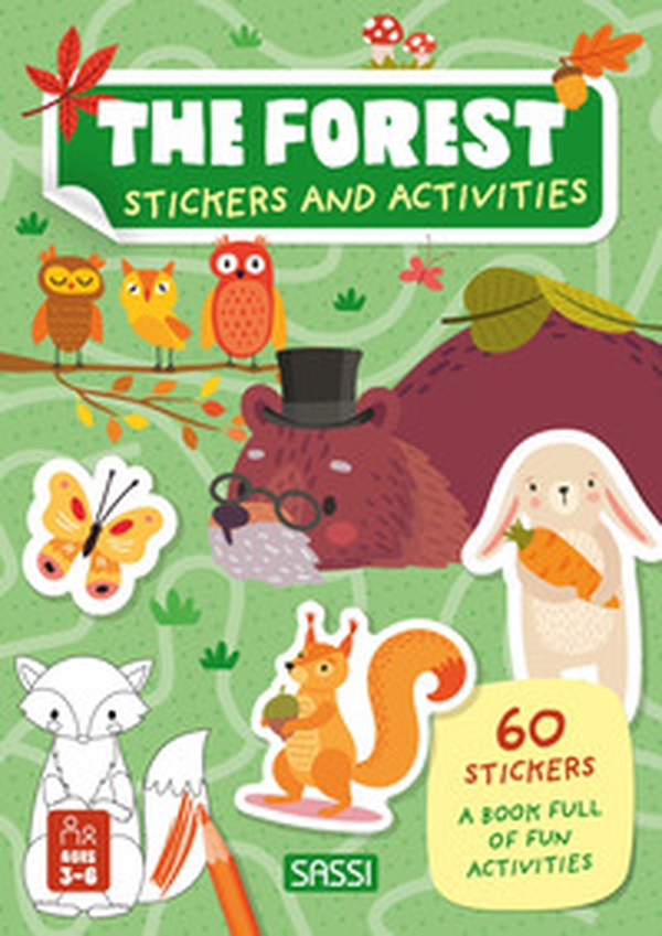 The forest. Stickers and activities - Librerie.coop The forest. Stickers and activities - Librerie.coop