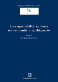 La responsabilità sanitaria tra continuità e cambiamento - Librerie.coop