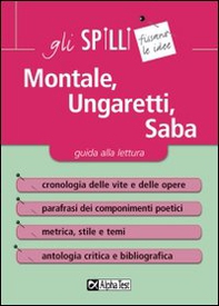 Montale, Ungaretti, Saba. Guida alla lettura - Librerie.coop Montale, Ungaretti, Saba. Guida alla lettura - Librerie.coop