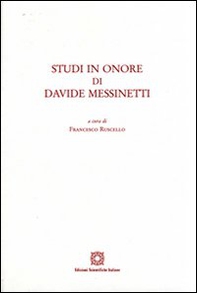 Studi in onore di Davide Messinetti - Librerie.coop