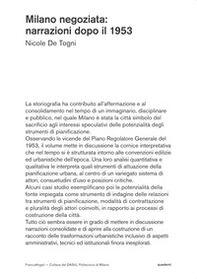Milano negoziata: narrazioni dopo il 1953 - Librerie.coop