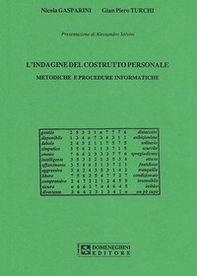 L'indagine del costrutto personale. Metodiche e procedure informatiche - Librerie.coop