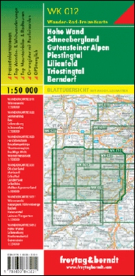 Hohe Wand Schneebergland 1:50.000 - Librerie.coop