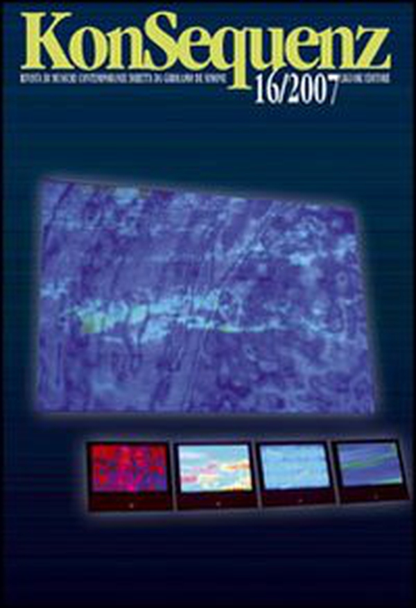 Konsequenz. Rivista di musiche contemporanee. Nuova serie - Vol. 16 - Librerie.coop Konsequenz. Rivista di musiche contemporanee. Nuova serie - Vol. 16 - Librerie.coop