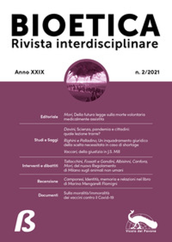 Bioetica. Rivista interdisciplinare - Librerie.coop Bioetica. Rivista interdisciplinare - Librerie.coop