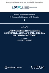 Approfondimenti specialistici cooperativi a vent'anni dalla riforma del diritto societario - Librerie.coop