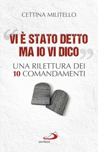 «Vi è stato detto ma io vi dico» - Librerie.coop «Vi è stato detto ma io vi dico» - Librerie.coop