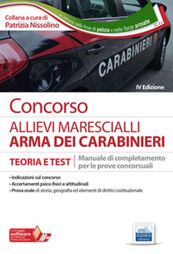 Concorso allievi marescialli arma dei carabinieri. Teoria e test. Manuale di completamento per le prove concorsuali - Librerie.coop Concorso allievi marescialli arma dei carabinieri. Teoria e test. Manuale di completamento per le prove concorsuali - Librerie.coop