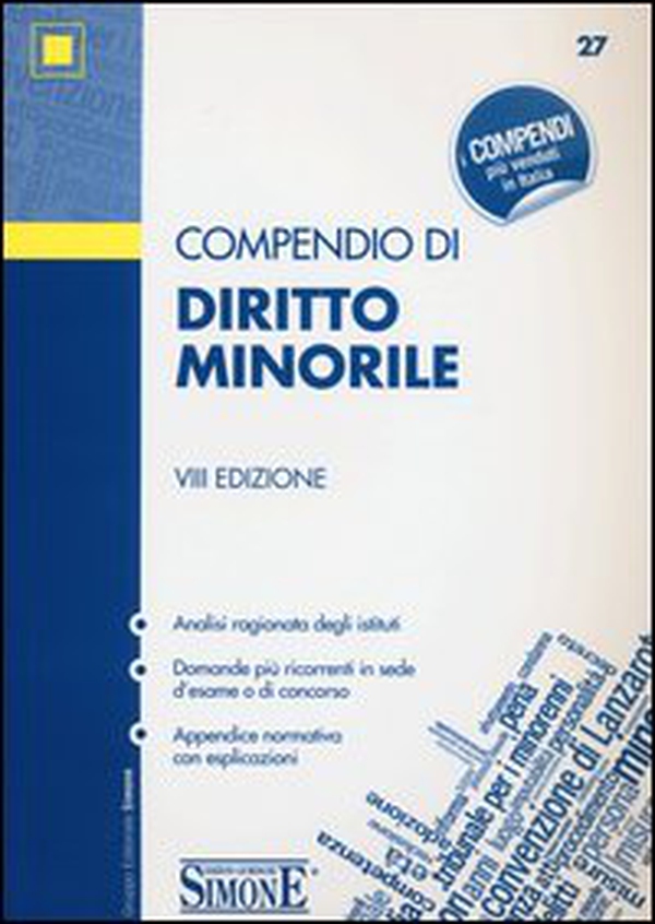 Compendio di diritto minorile - Librerie.coop Compendio di diritto minorile - Librerie.coop