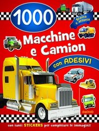 1000 macchine e camion. Con adesivi - Librerie.coop