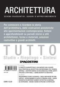 Tutto architettura. Schemi riassuntivi, quadri d'approfondimento - Librerie.coop