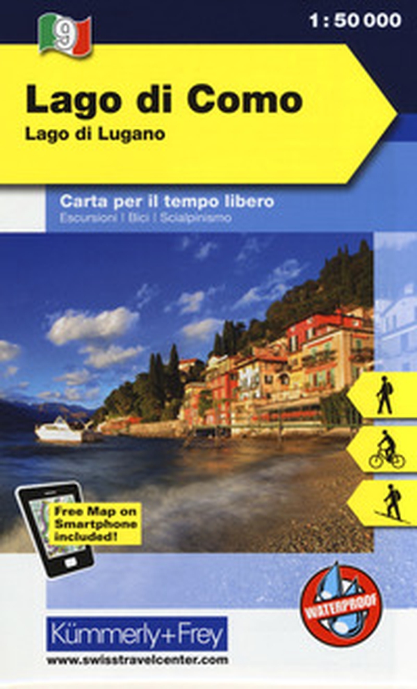 Lago di Como, lago di Lugano 1:50.000. Carta escursionistica - Librerie.coop Lago di Como, lago di Lugano 1:50.000. Carta escursionistica - Librerie.coop