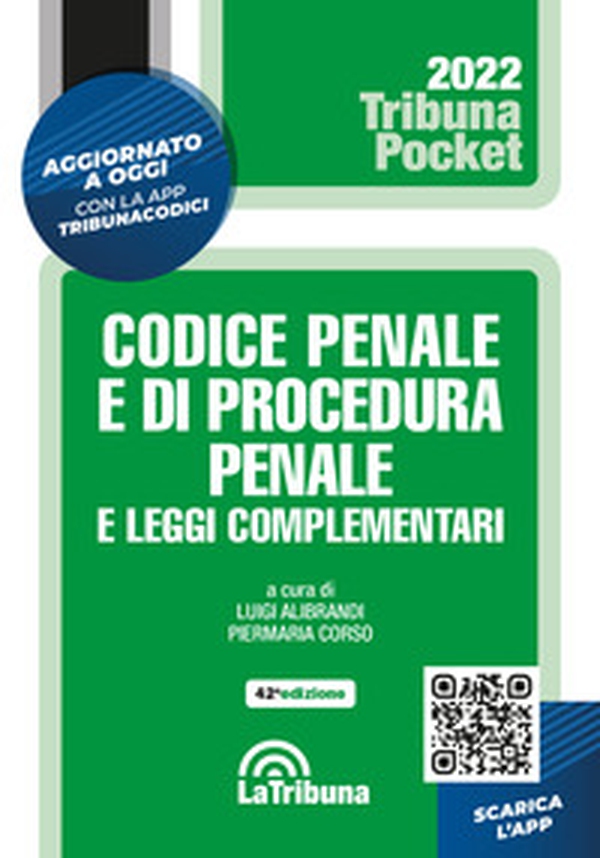 Codice penale e di procedura penale e leggi complementari - Librerie.coop Codice penale e di procedura penale e leggi complementari - Librerie.coop