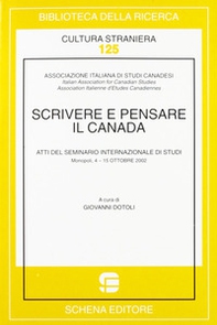 Scrivere e pensare il Canada - Librerie.coop