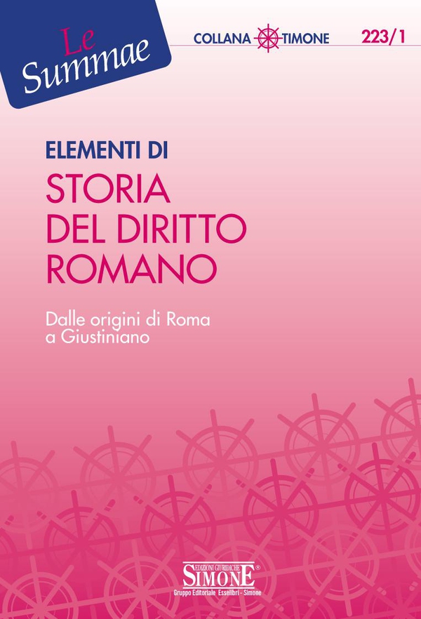 Elementi di Storia del Diritto Romano - Librerie.coop Elementi di Storia del Diritto Romano - Librerie.coop