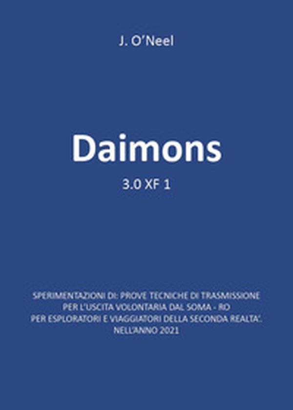 Daimons. 3.0 XF 1 - Librerie.coop Daimons. 3.0 XF 1 - Librerie.coop