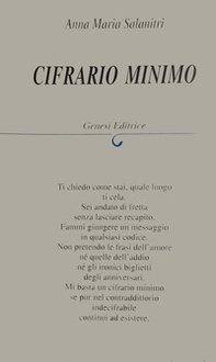 Cifrario minimo - Librerie.coop