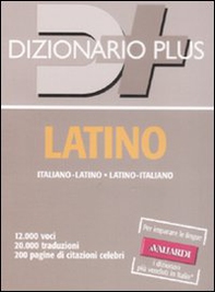 Dizionario latino. Italiano-latino, latino-italiano - Librerie.coop