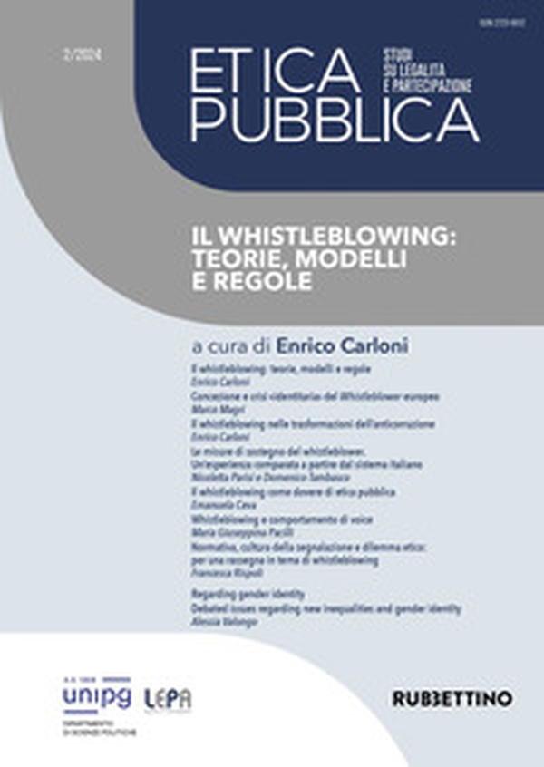 Etica pubblica. Studi su legalità e partecipazione - Vol. 2 - Librerie.coop Etica pubblica. Studi su legalità e partecipazione - Vol. 2 - Librerie.coop