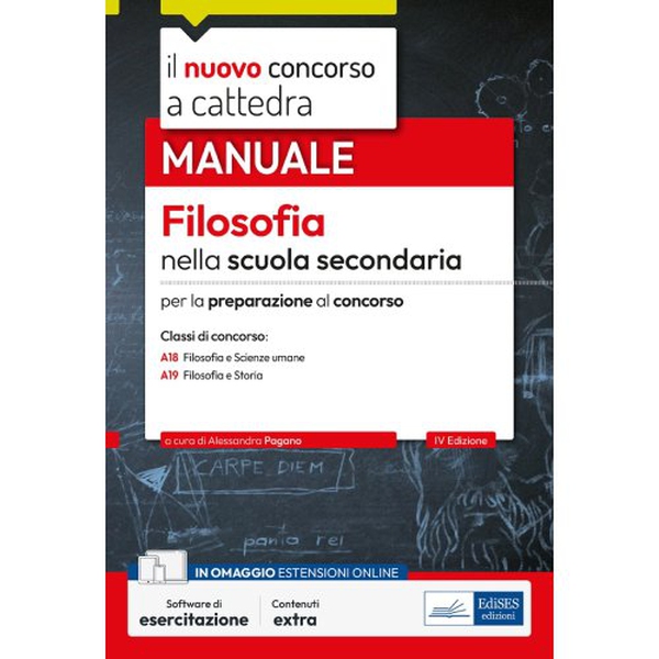 [EBOOK] Il nuovo concorso a cattedra. Filosofia nella scuola secondaria. Classe A18 Filosofia e Scienze umane; A19, Filosofia e Storia - Librerie.coop