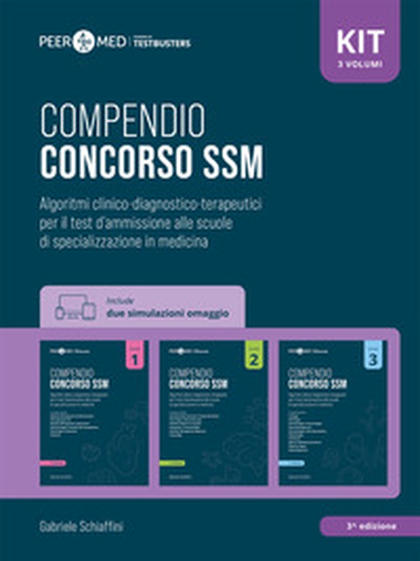 Peer4Med. Compendio Concorso SSM. Scuole di specializzazione in medicina - Vol. 1-3 - Librerie.coop Peer4Med. Compendio Concorso SSM. Scuole di specializzazione in medicina - Vol. 1-3 - Librerie.coop