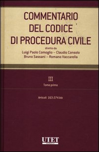 Commentario del codice di procedura civile - Vol. 3\1 - Librerie.coop Commentario del codice di procedura civile - Vol. 3\1 - Librerie.coop