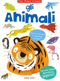 Gli animali. Cerca attacca e impara. Con adesivi - Librerie.coop Gli animali. Cerca attacca e impara. Con adesivi - Librerie.coop