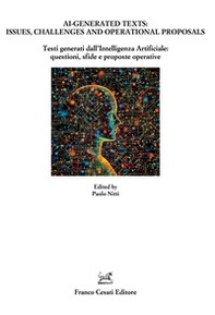 AI-Generated texts: issues, challenges and operational proposals-Testi generati dall'Intelligenza Artificiale: questioni, sfide e proposte operative - Librerie.coop
