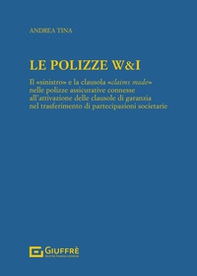Le Le polizze W&I - Librerie.coop Le Le polizze W&I - Librerie.coop