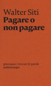 Pagare o non pagare - Librerie.coop