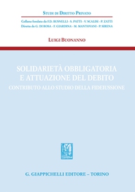 Solidarietà obbligatoria e attuazione del debito - e-Book - Librerie.coop Solidarietà obbligatoria e attuazione del debito - e-Book - Librerie.coop
