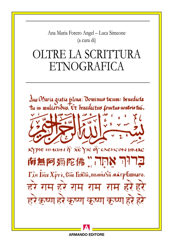 Oltre la scrittura etnografica - Librerie.coop Oltre la scrittura etnografica - Librerie.coop