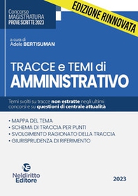 Tracce e temi di amministrativo per il concorso in magistratura 2023 - Librerie.coop