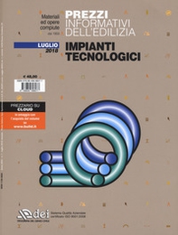 Prezzi informativi dell'edilizia. Impianti tecnologici. Luglio 2018 - Librerie.coop