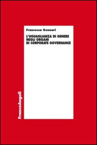 L'uguaglianza di genere negli organi di corporate governance - Librerie.coop