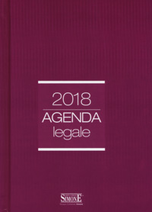 Agenda legale 2018 amaranto. Ediz. minore - Librerie.coop Agenda legale 2018 amaranto. Ediz. minore - Librerie.coop
