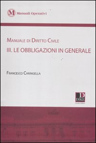 Manuale di diritto civile - Vol. 3 - Librerie.coop