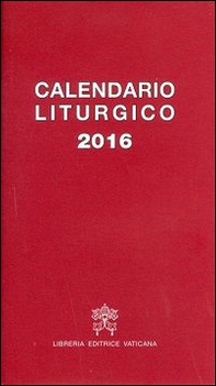 Calendario liturgico 2016 - Librerie.coop