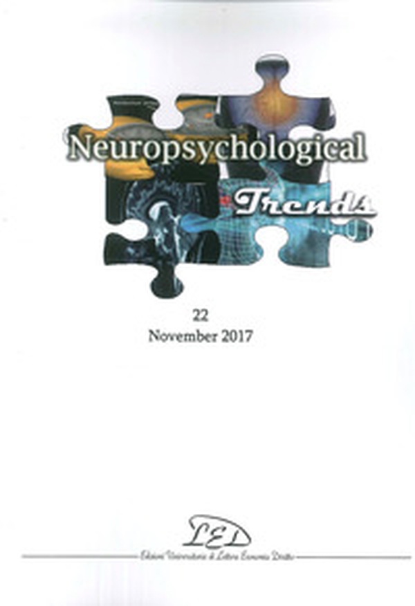Neuropsychological Trends - Librerie.coop Neuropsychological Trends - Librerie.coop