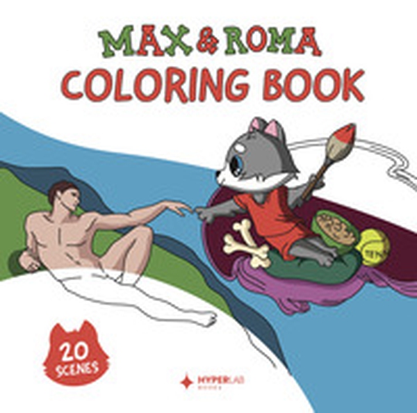 Max & Roma. Coloring book - Librerie.coop