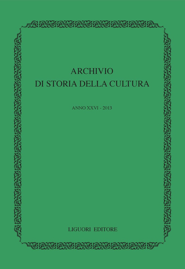 Archivio di storia della cultura - Librerie.coop Archivio di storia della cultura - Librerie.coop