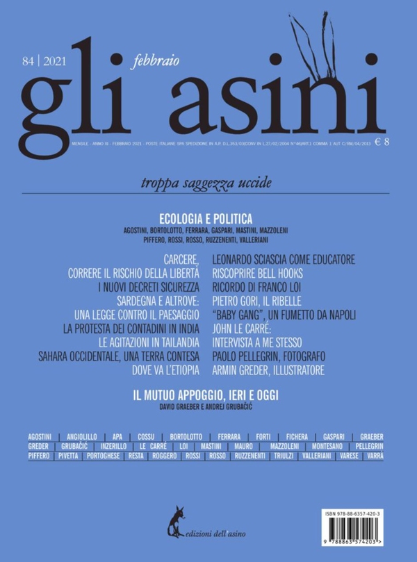 "Gli asini" n. 84 febbraio 2021 - Librerie.coop "Gli asini" n. 84 febbraio 2021 - Librerie.coop
