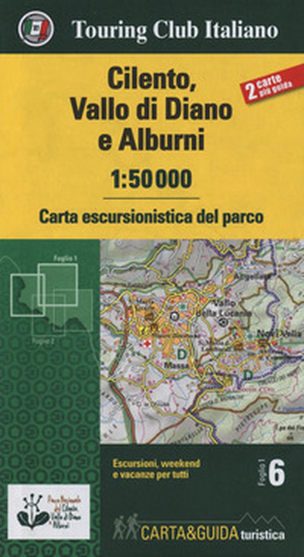 Cilento, Vallo di Diano e Alburni 1:50.000. Carta escursionistica del parco - Librerie.coop Cilento, Vallo di Diano e Alburni 1:50.000. Carta escursionistica del parco - Librerie.coop