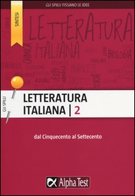 Letteratura italiana - Vol. 2 - Librerie.coop Letteratura italiana - Vol. 2 - Librerie.coop